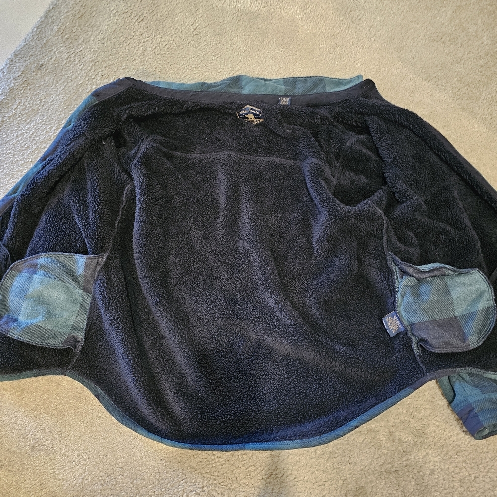 Freedom Foundry Fleece Lined Jacket Men's Green & Black XXL EUC - Picture 3 of 6